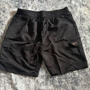 SHEIN Dark Cargo Shorts for Men NWOT